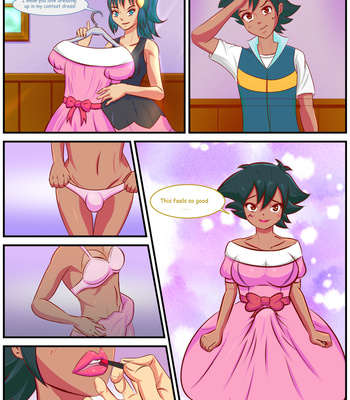 [Flechitas] Ashley and Dawn’s Sexy Dress-up (Pokemon) [Ongoing] Comic Porn comic porn thumbnail 001