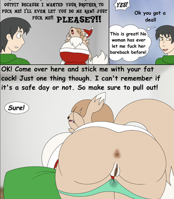 Christmas with my brothers ex girlfriend comic porn sex 3