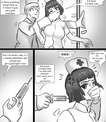 Wihte silk nurse trap comic porn sex 8
