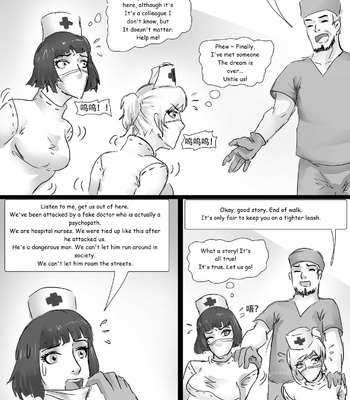 Wihte silk nurse trap comic porn sex 11