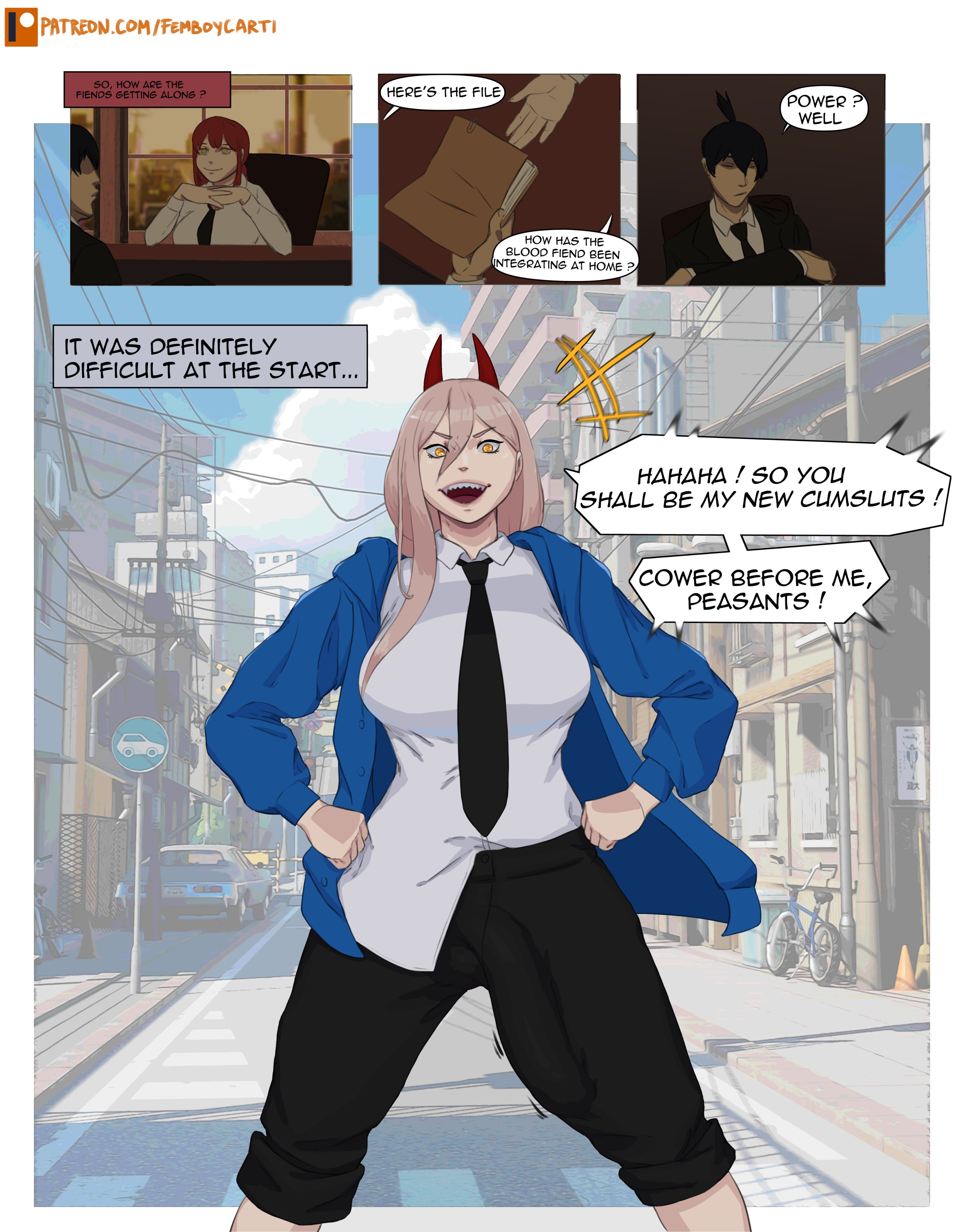 Denji x male reader