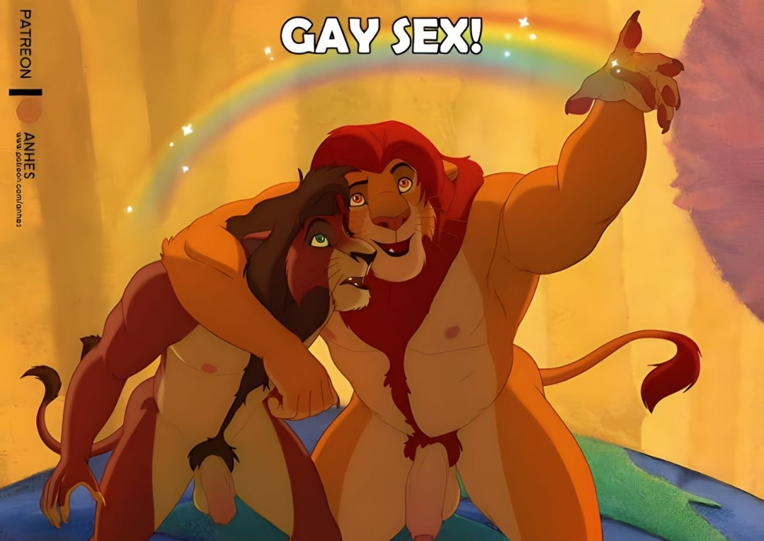 Simba x Kovu (Meus favoritos) comic porn | HD Porn Comics